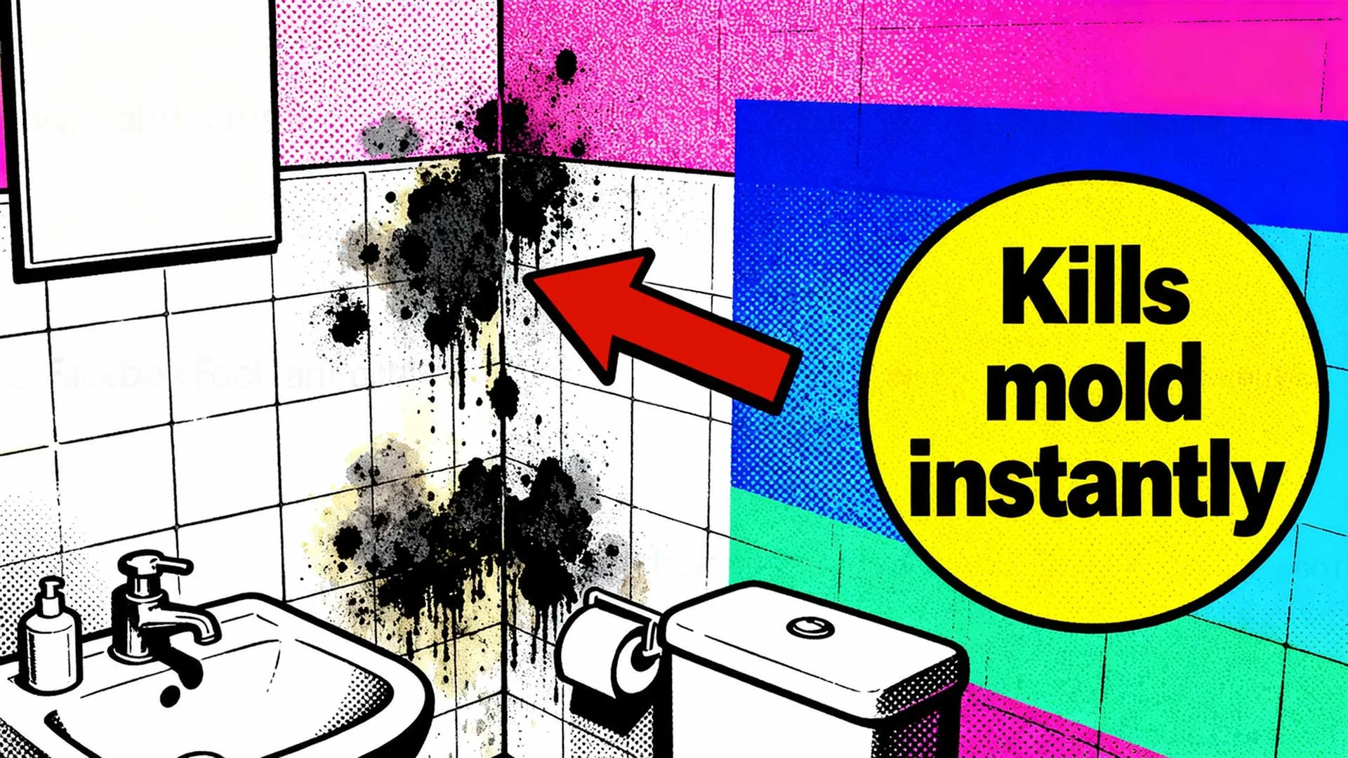 This Viral Black Mold Cleaning Hack Is Scaring Homeowners